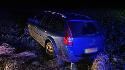 Strzelce Opolskie. Pijany 30-latek groził podpaleniem domu. Potem potrącił policjanta