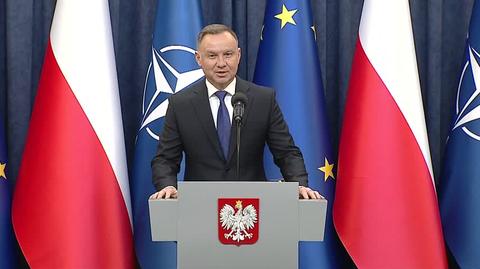 Prezydent o lex Tusk. Cała wypowiedź