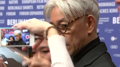 Ryuichi Sakamoto na 68. Międzynarodowym Festiwalu Filmowym w Berlinie w 2018 roku