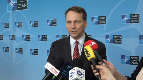 Sikorski: podjęliśmy decyzję o ustanowieniu misji natowskiej