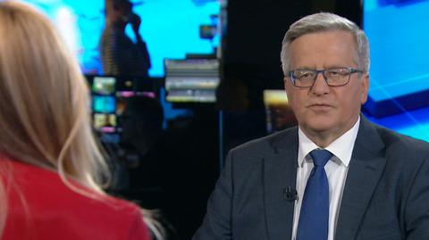 Komorowski o zaproszeniu Rafała Trzaskowskiego do pałacu prezydenckiego przez Andrzeja Dudę
