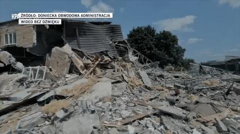 Zniszczenia w Kramatorsku 
