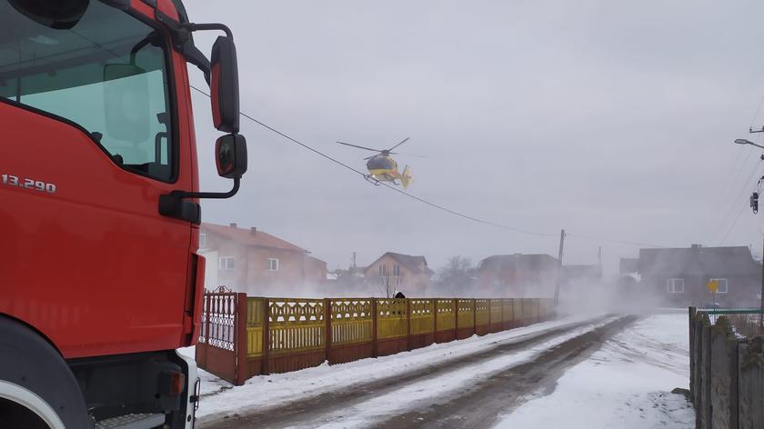 4,5-letni chłopiec nie żyje, matka i dwoje dzieci w szpitalu (materiał z 8.02.2023)