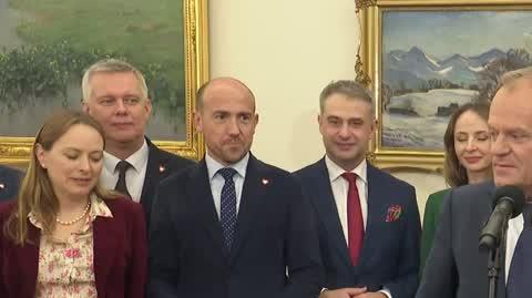 tusk dziękuje