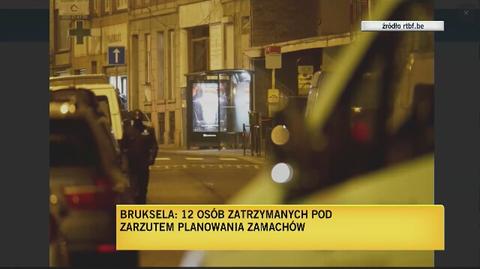 Mieli planować nowe zamachy. Policyjna obława w Belgii