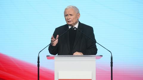 Prezes PiS Jarosław Kaczyński