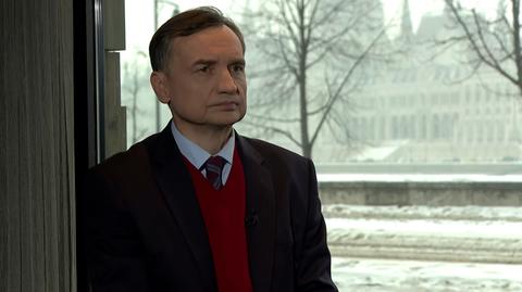 Ziobro: jestem ofiarą polowania i nagonki ze strony rządu Donalda Tuska