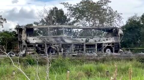 Wypadek z udziałem autobusu w Meksyku. Nie żyje 41 osób