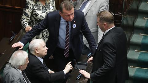 Kaczyński: gdybyśmy rządzili, Błaszczak byłby prezydentem