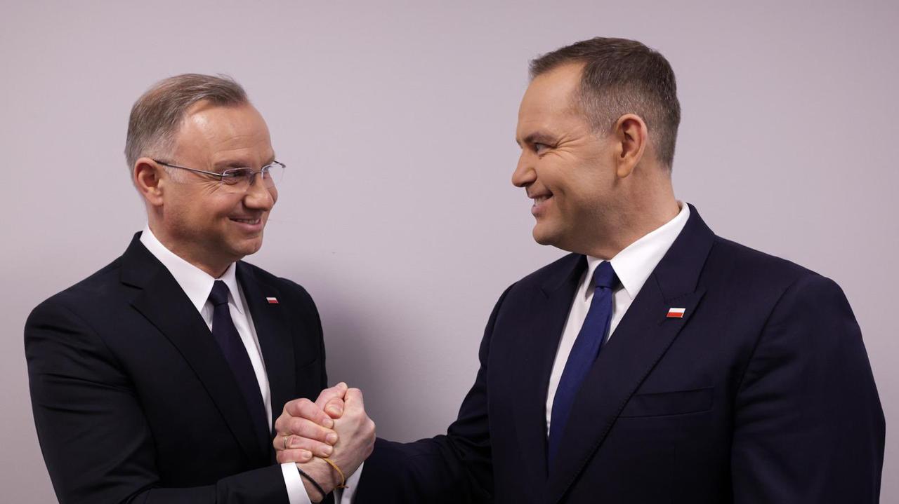 The president   commented on Nawrocki&#39;s problems