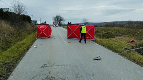 Potrącenie pieszych w miejscowości Bieździadka. Dwie kobiety nie żyją