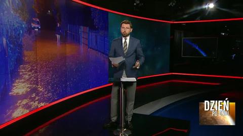 Powódź błyskawiczna w Zamościu i innych miastach Lubelszczyzny. Relacja reportera TVN24 Wojciecha Skrzypka 