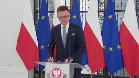 Hołownia: zakładam, że premier miał na myśli przywracanie praworządności 