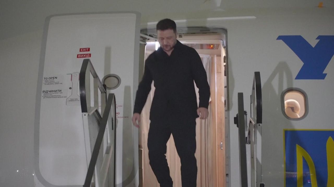 Wołodymyr Zełenski już w Polsce