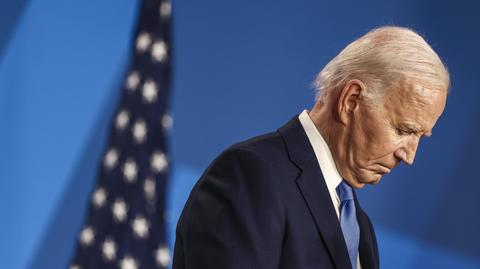 Biden rezygnuje z wyścigu o Biały Dom. Relacja korespondenta TVN24 z Waszyngtonu 