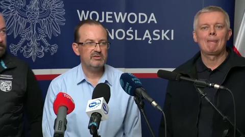 Wojewoda dolnośląski o sytuacji na zbiorniku w Mietkowie