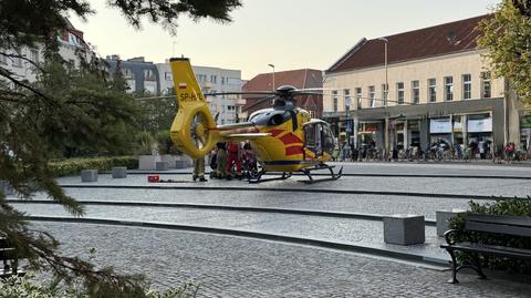 Do nagłego zatrzymania krążenia wezwano helikopter LPR