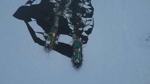 Lodołamacze w Tczewie