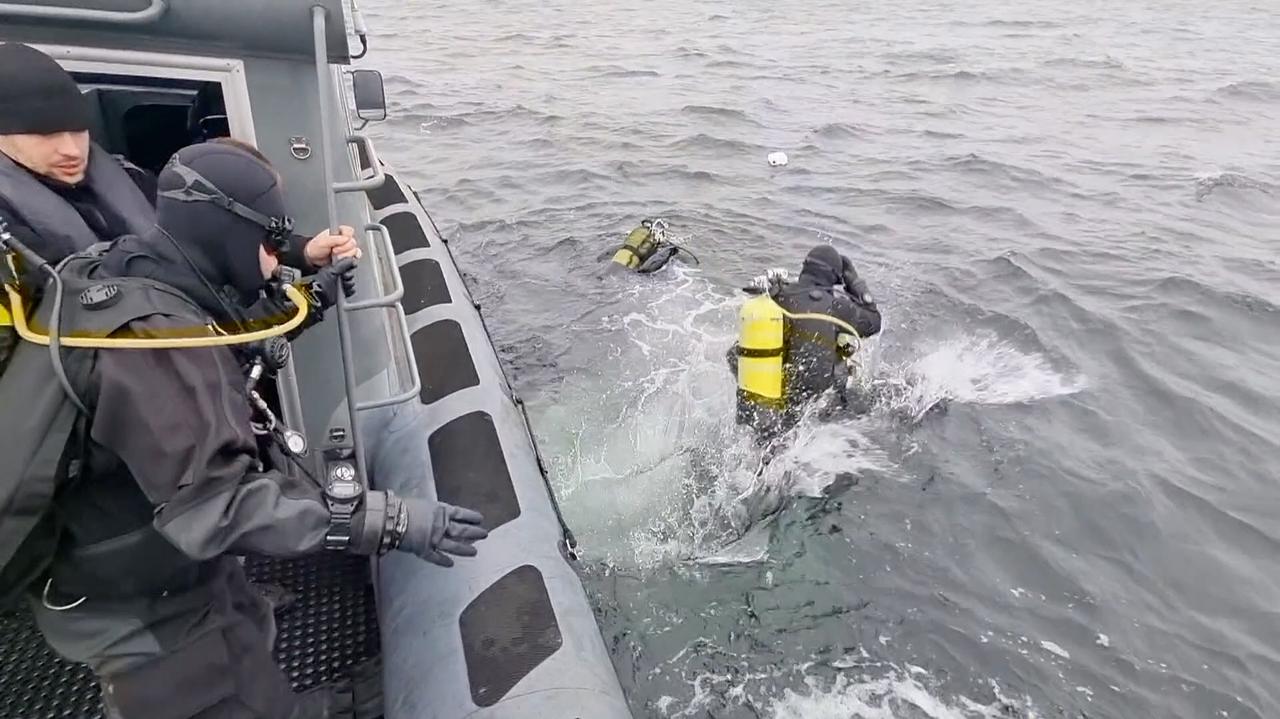 Saperzy usunęli niewybuchy z dna Zatoki Gdańskiej, żeby mógł powstać terminal gazowy