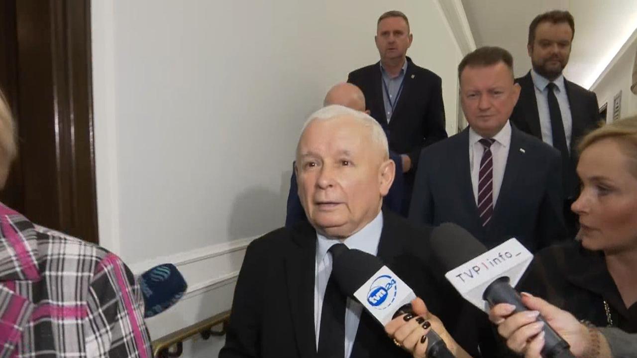 "Nie jest dla mnie żadnym ministrem". Jarosław Kaczyński odpowiada Waldemarowi Żurkowi