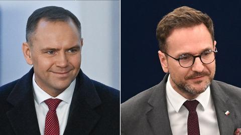 Nawrocki o tym, jak chce obniżyć ceny prądu. Mentzen dopytuje o decyzję TK przed wyborami