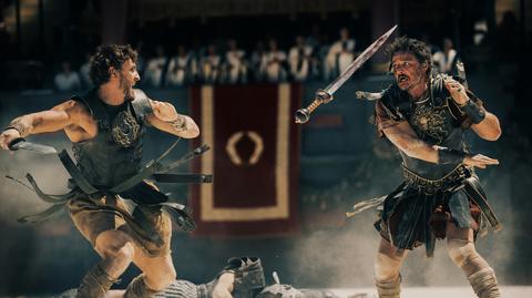 "Gladiator II", zwiastun filmu