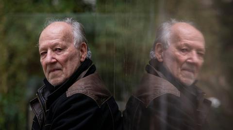Werner Herzog podczas MFF w Wenecji w 2019 roku
