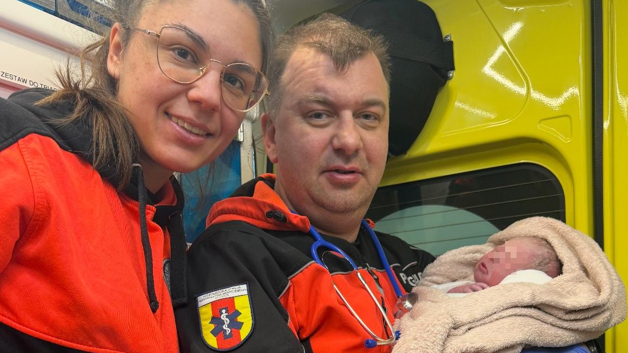 Obudził ją poród - na przejazd do szpitala było za późno