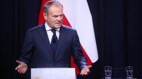 Tusk pytany co zrobi Europa, jeśli USA wycofa wsparcie dla Ukrainy