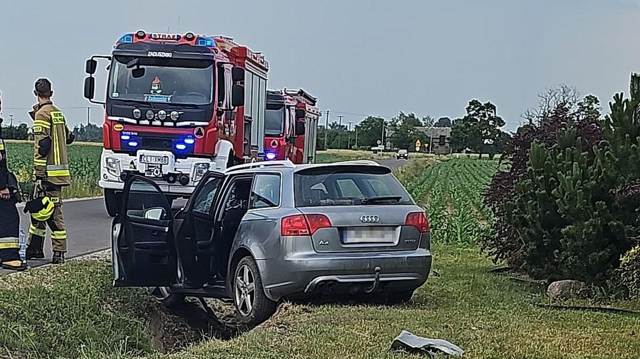 Pijana wiozła trójkę dzieci. Pięciolatka w ciężkim stanie