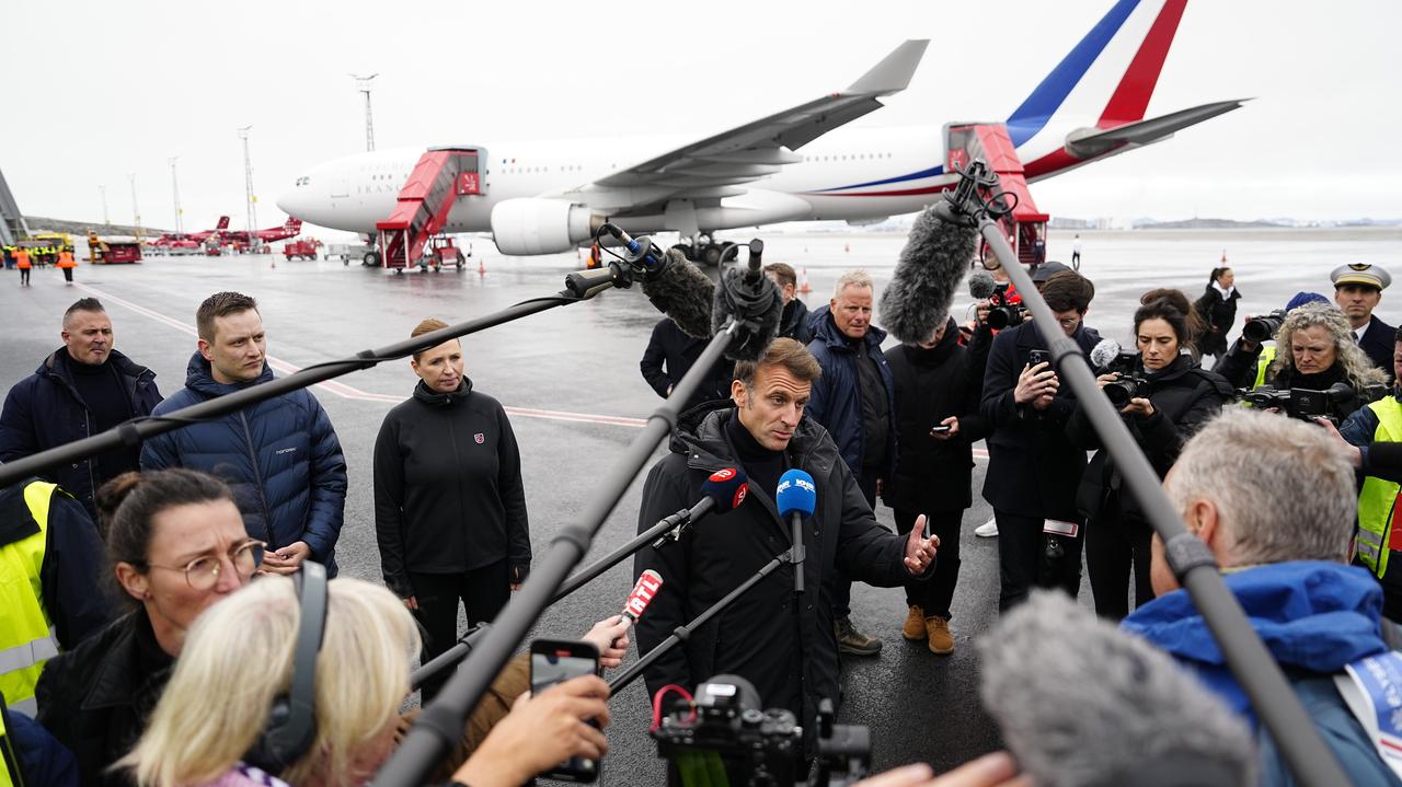"Pokaz siły wobec USA". Macron odwiedził Grenlandię, odniósł się do słów Trumpa