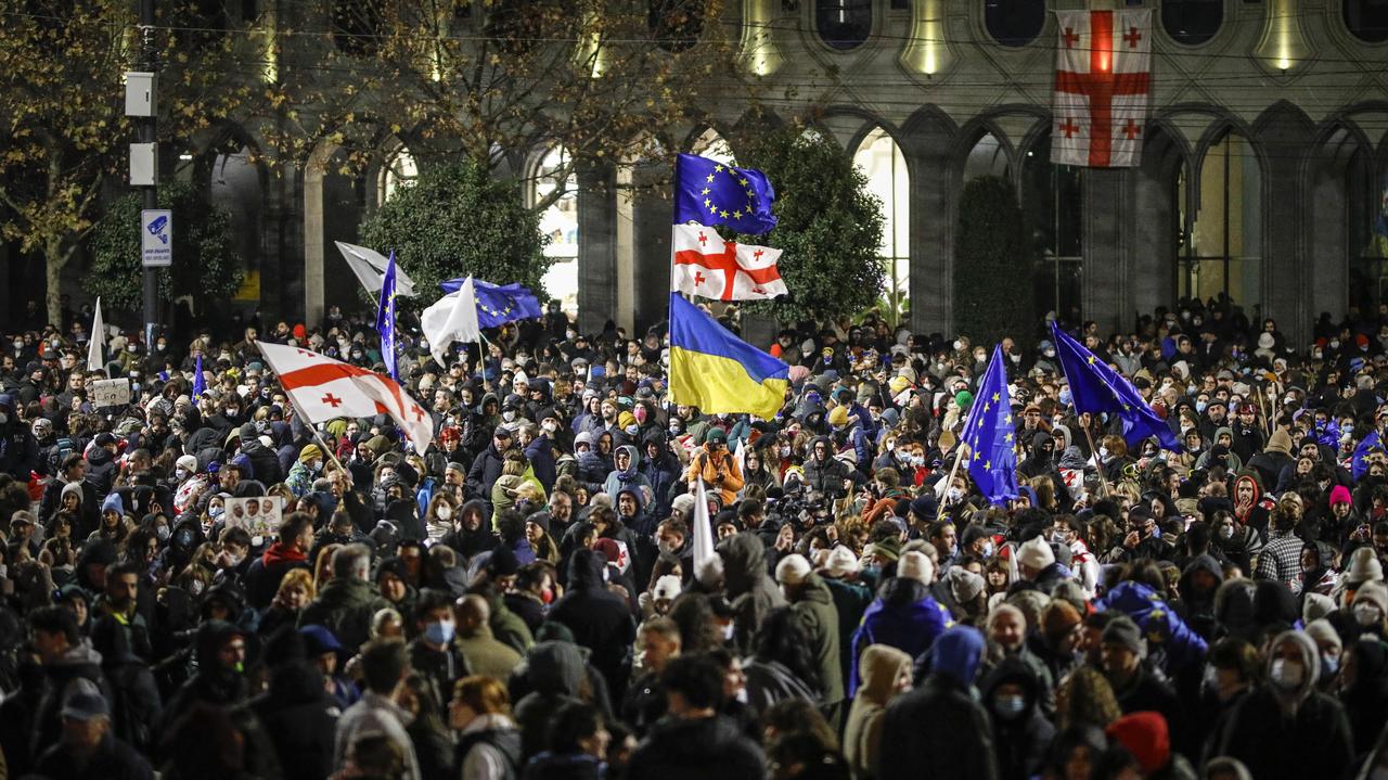 Kolejny dzień protestów w Tbilisi. "Dla wielu Gruzinów eurointegracja jest czerwoną linią"