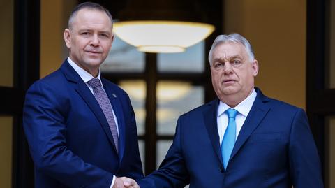 Nawrocki spotkał się z Orbanem