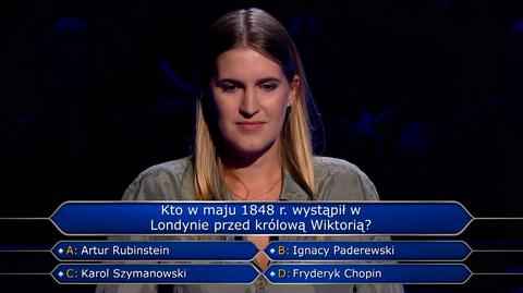 "Milionerzy" TVN. Kto w maju 1948 roku wystąpił w Londynie przed królową Wiktorią? 