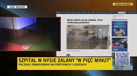 Dyrektor o sytuacji szpitala w Nysie