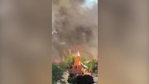 Napastnicy podłożyli ogień w cerkwi