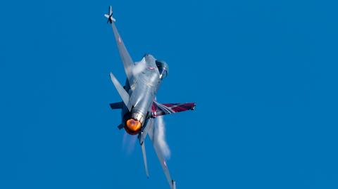 Myśliwce F-16. Wideo archiwalne