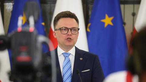 Hołownia: Sejm ma prawo upomnieć się o to, żeby ktoś realnie stał na straży wolności mediów