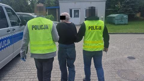 Mężczyzna został zatrzymany przez policję z Włodawy (woj. lubelskie)