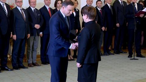 Prezydent desygnował premier Beatę Szydło