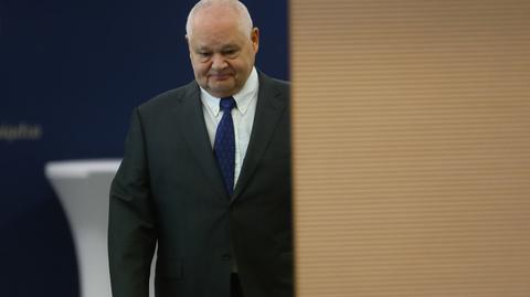 Dziś pierwsze wystąpienie Adama Glapińskiego po wniosku o Trybunał Stanu 