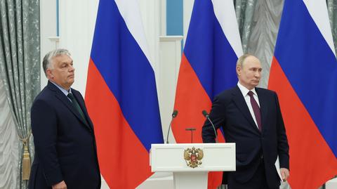 Viktor Orban w Moskwie. Spotkał się z Władimirem Putinem