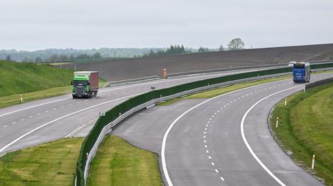 Autostrada A4 w okolicy m. Boratyn