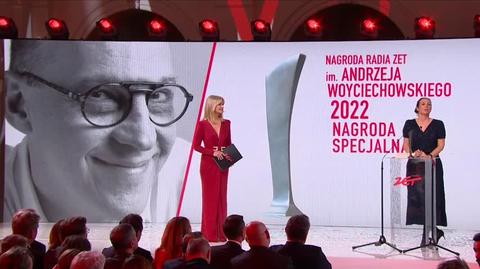 Michał Samul odebrał Nagrodę Woyciechowskiego - Nagrodę Specjalną, przyznaną redakcji "Fakty" TVN