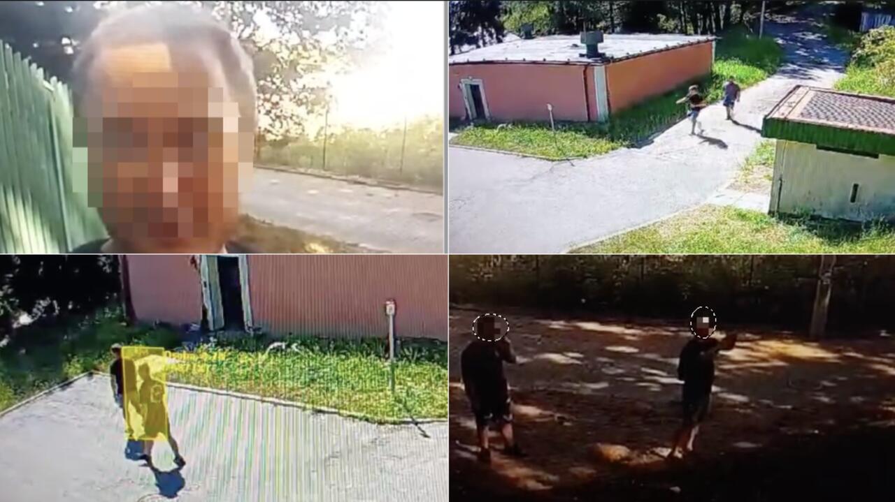 Policja mówiła o "zagubionych turystach, którzy nie robili zdjęć". Kamery nagrały co innego