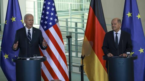 Joe Biden i Olaf Scholz