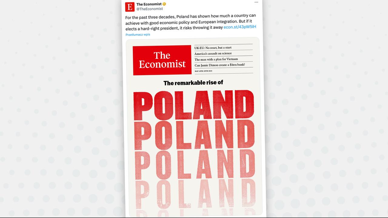 "The Economist": gdyby pan Nawrocki wygrał, ucierpiałaby zarówno Polska, jak i Europa