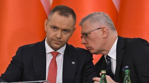 Karol Nawrocki i Sławomir Cenckiewicz