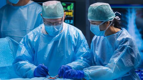 Szpital operacja blok operacyjny 