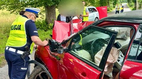 Podczas manewru wyprzedzania doszło do tragicznego wypadku. Zginęła 9-latka, cztery osoby zostały ranne 